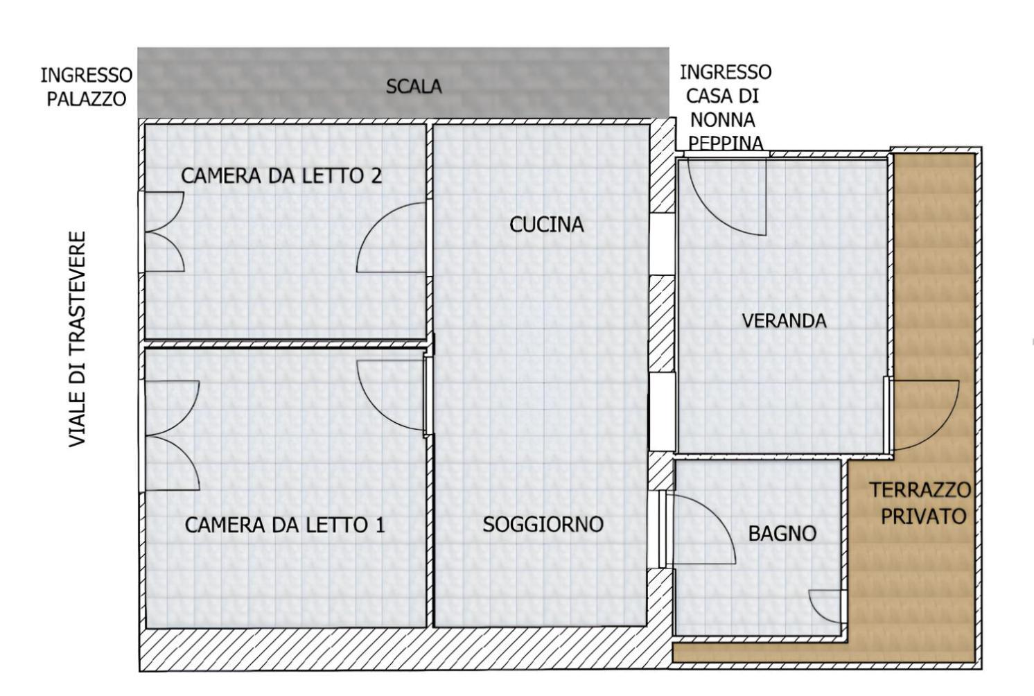 La Casa Di Nonna Peppina A Trastevere 로마 외부 사진